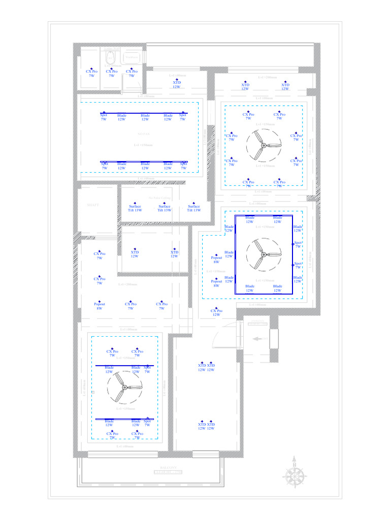 Architectural Lighting Plan Details | PDF
