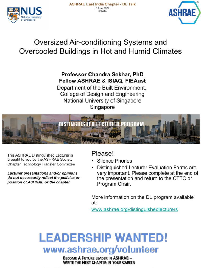Overcooling in Humid Climate Buildings | PDF | Humidity | Building