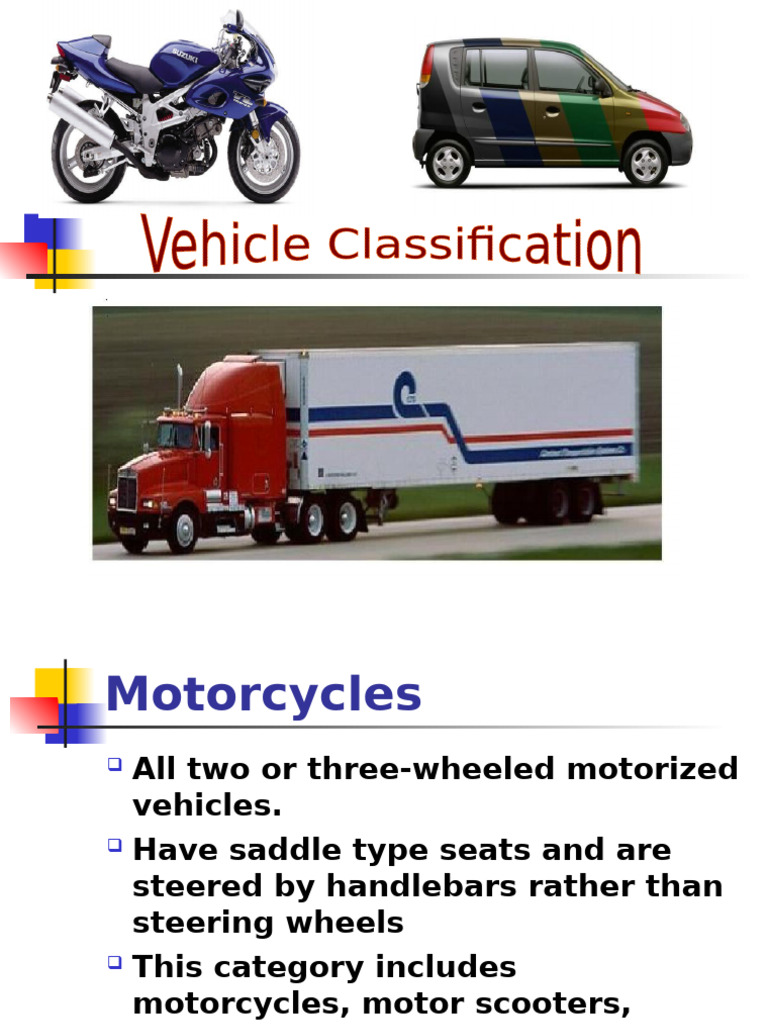 Vehicle Types and Chassis Design Overview | PDF | Truck | Bending