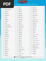 Pokémon Card Set Symbols Complete List (1999 - Present) 2 | PDF | Pokémon