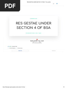 RES GESTAE UNDER SECTION 4 OF BSA - The LawGist
