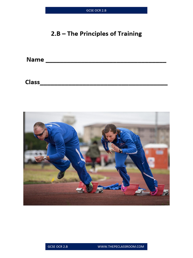 BTEC Sport Transition Work Booklet 4 | PDF | Strength Training ...
