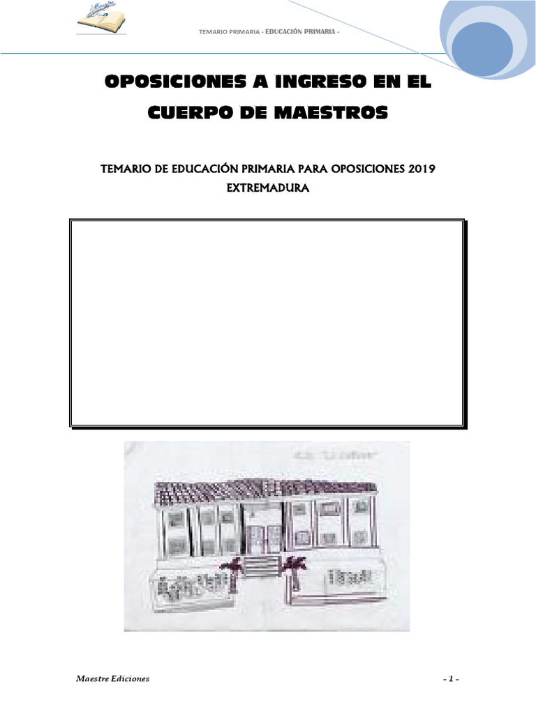 Temario Oposiciones Educación Primaria | PDF | Plan de estudios ...