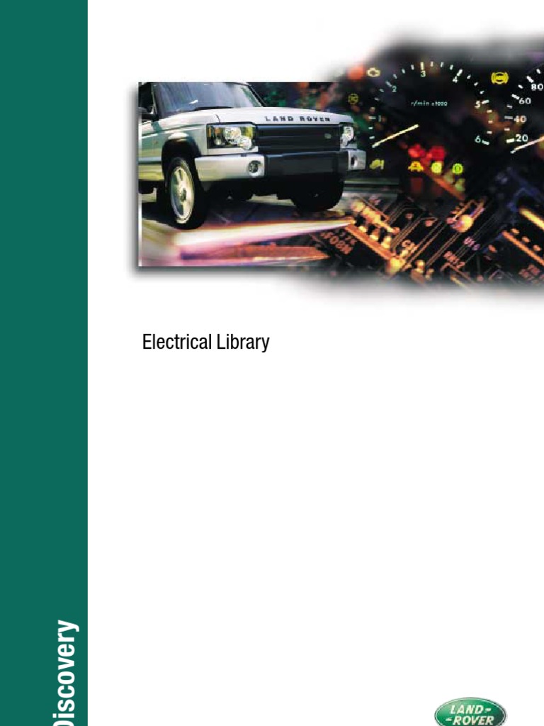 Discovery II Electrical Library | PDF | Electrical Connector | Voltage