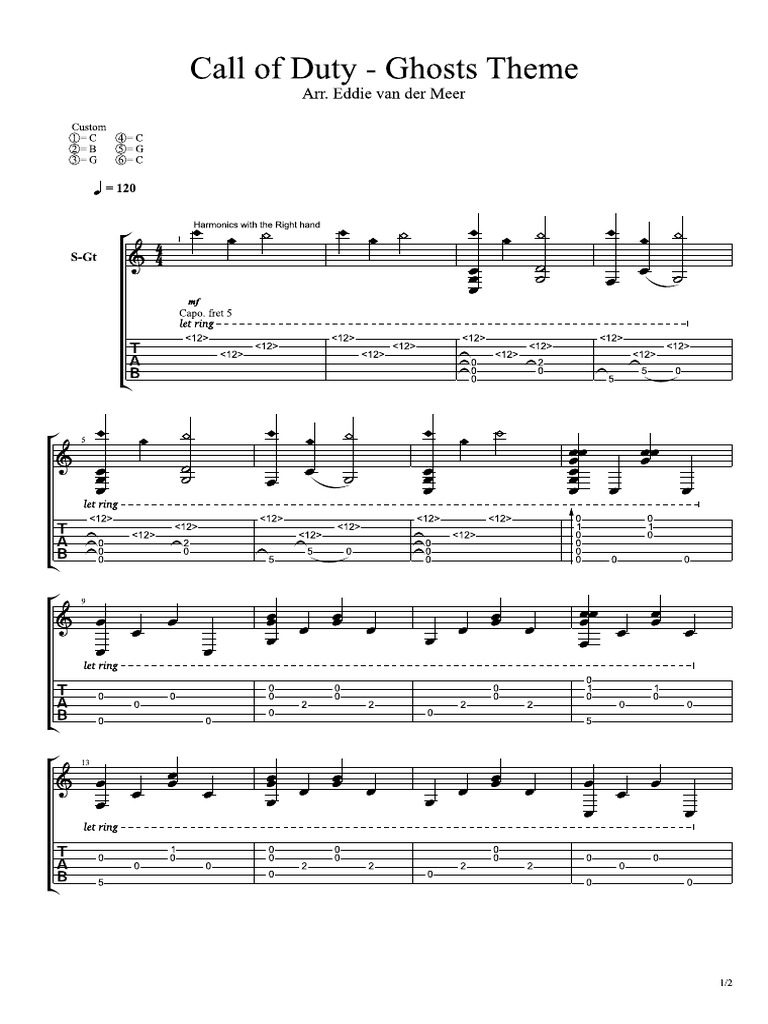 Call of Duty Ghosts Theme | PDF