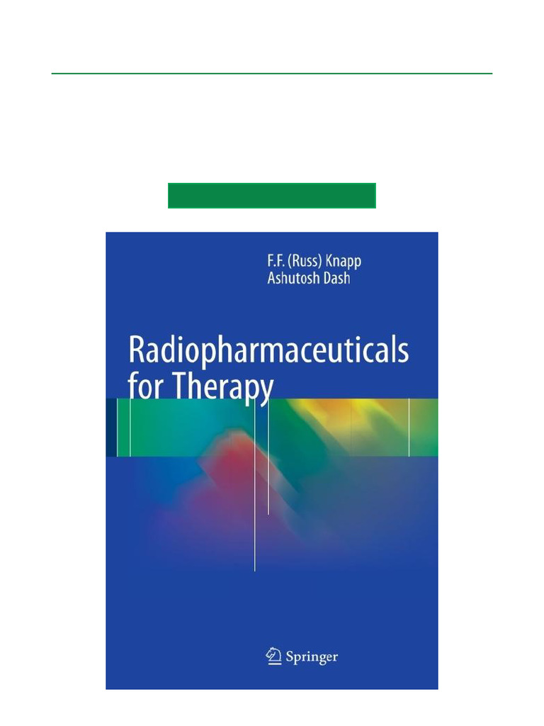Radiopharmaceuticals for Cancer Therapy | PDF | Nuclear Physics