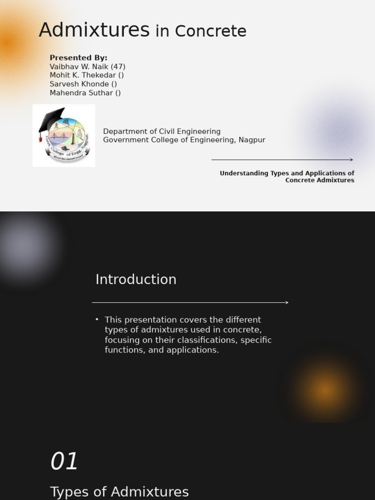 Admixtures in Concrete (1.1) | PDF | Concrete | Composite Material