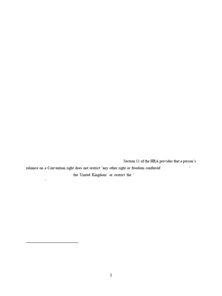 Amos Human Rights Law Chapter 1 | PDF | European Convention On Human ...