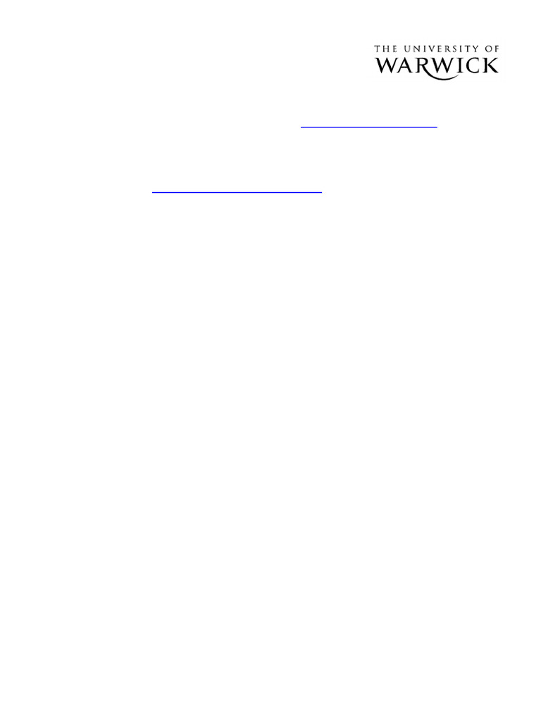 WRAP THESIS Hardacre 2011 | PDF | Leadership | Psychology