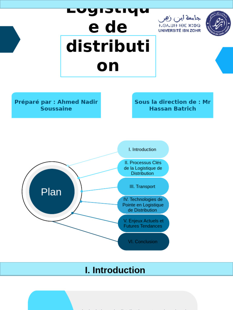 Logistique de Distribution Optimisée | PDF | Logistique | Transport