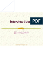 Interview Success: Basics Module