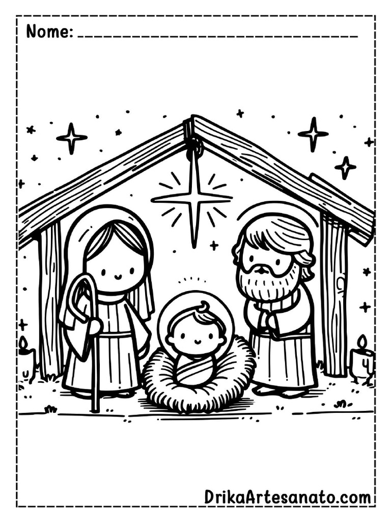 Desenho de Jesus para Colorir 30 | PDF
