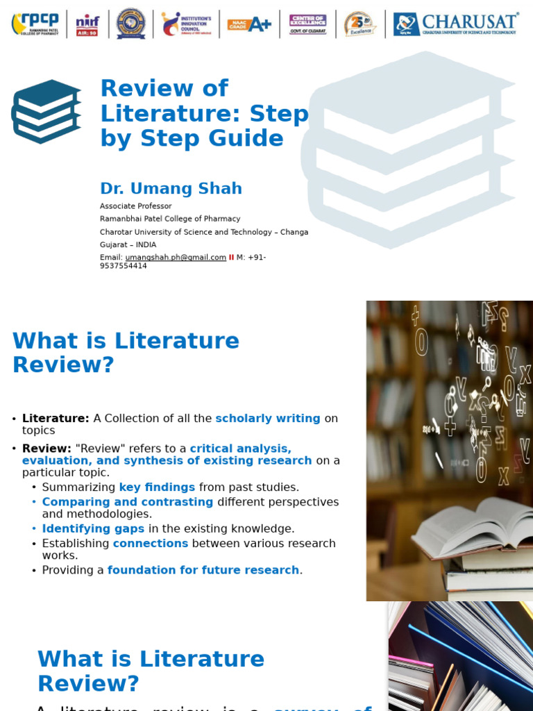 Step-by-Step Literature Review Guide | PDF | Publishing | Science