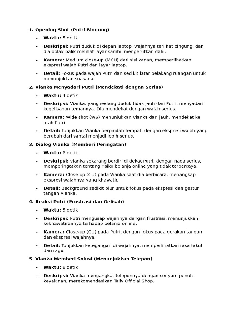 Belanja Online Aman di Taliv Shop | PDF