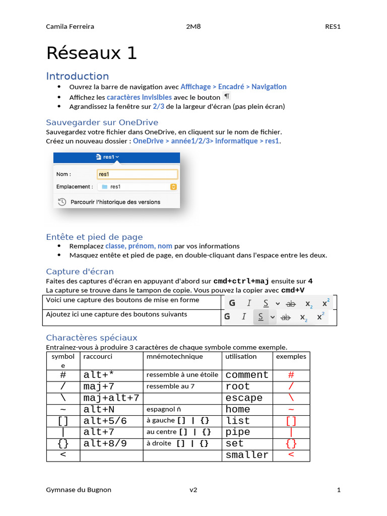 Guide d'utilisation de RES1 | PDF | Répertoire (informatique) | Fichier ...