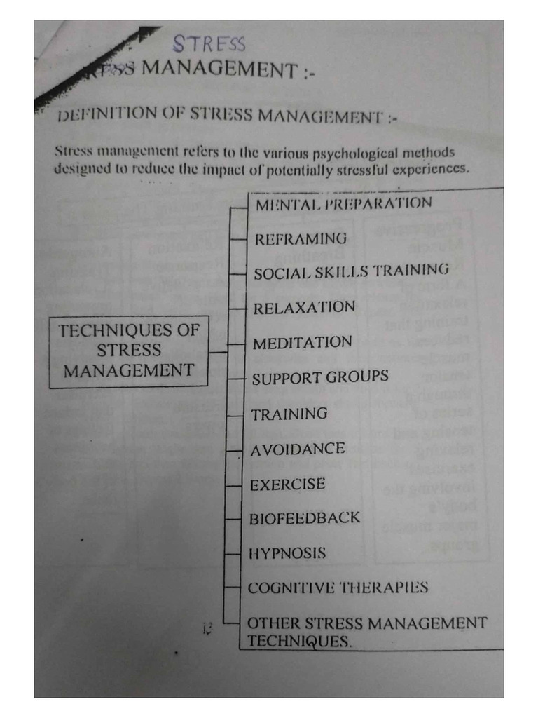 Unit 3 Managing Stress | PDF