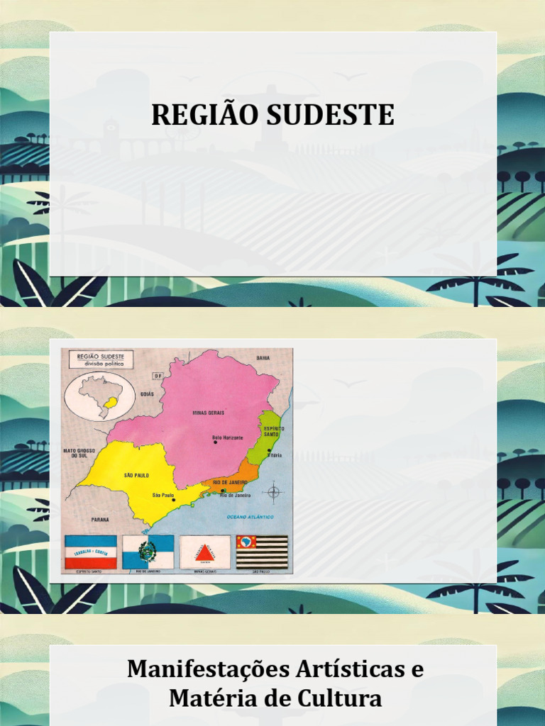 Cultura e Economia da Região Sudeste | PDF