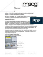 MuRF VST Controller Instructions