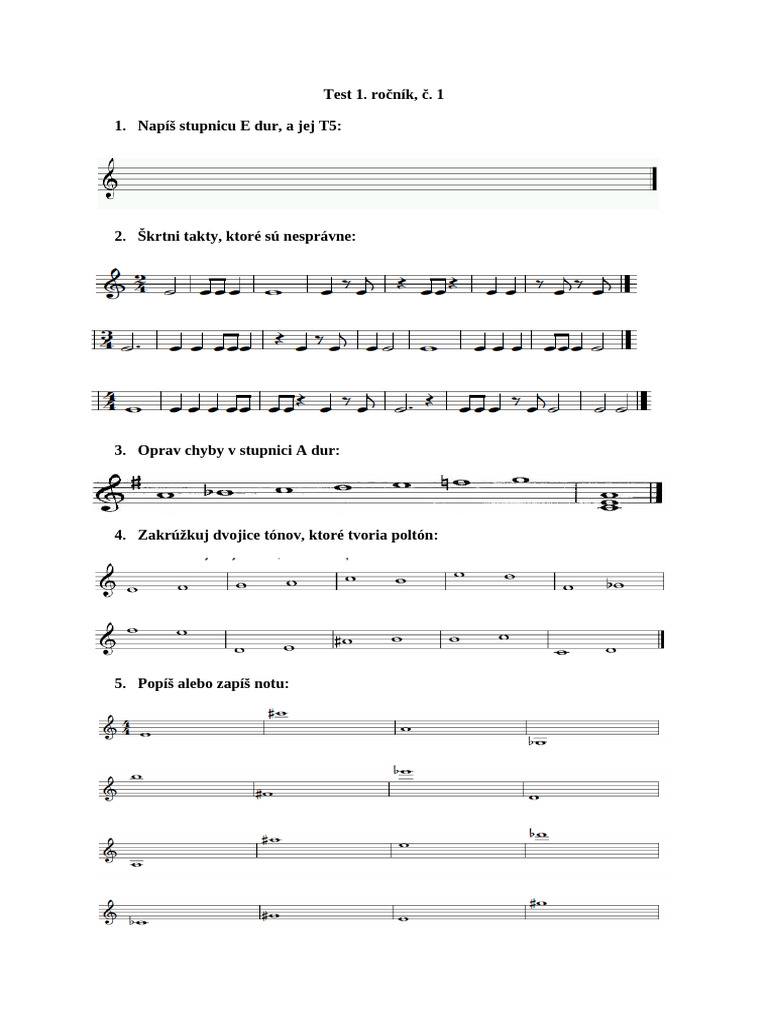 Test 1 | PDF