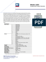 Test Equiment Shop.com Vido Cable HDTV Pattern With Handheld Generator TES1253 Data Sheet