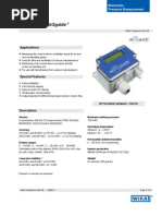 Air2Guide Air Flow Meter TES A2G 25 Data Sheet