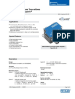 Testequipmentshop.com Air2Guide Pressure Transmitter TES A2G 50 Data Sheet