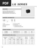 LU-5-R Relay Pinout and Specs | PDF | Alternating Current | Relay
