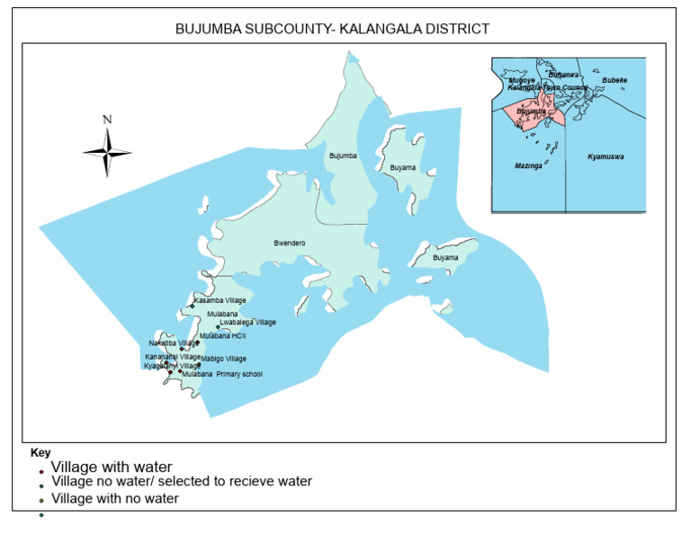 Kalangala District Village Map | PDF
