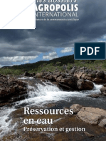 Ressources en eau - Préservation et gestion - Les dossiers d'Agropolis International 