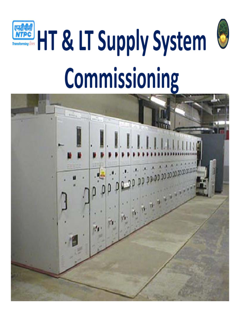 HT/LT Switchgear Commissioning Guide | PDF | Voltage | Electrical Connector