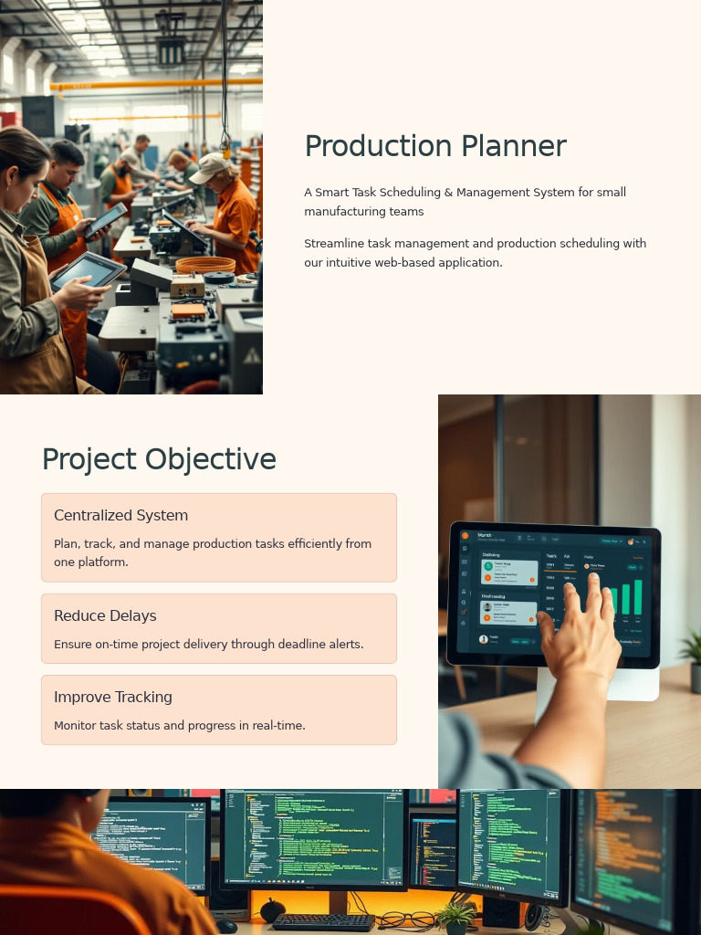 Smart Production Planner for Teams | PDF | Databases | My Sql