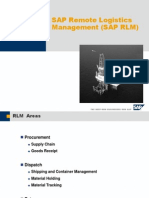 PETRONAS Remote Logistics Management Detail Overview