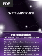 System Approach