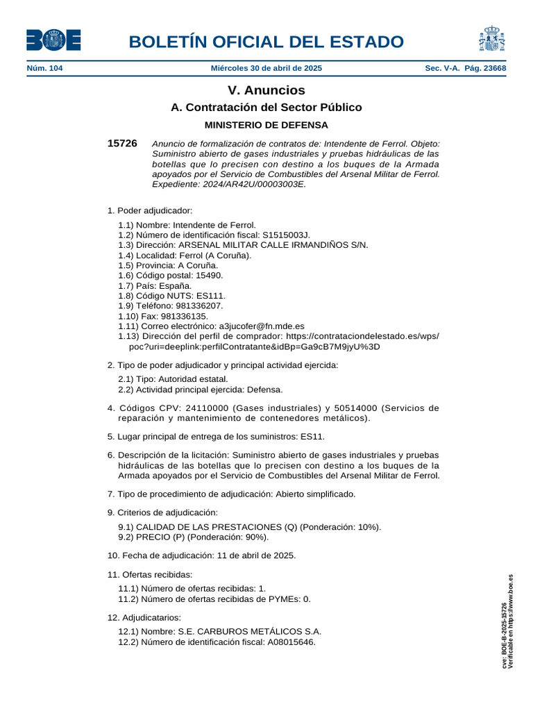 Boe B 2025 15726 | PDF