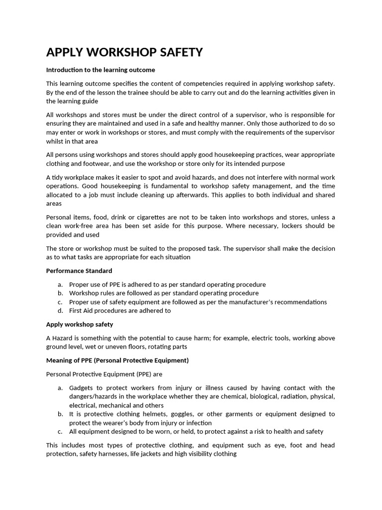 How to Prevent Common Injuries in the Workshop (With Gear Checklist): Essential Safety Tips