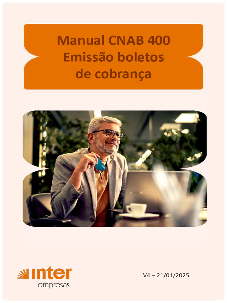 Manual de Emissão de Boletos CNAB 400 | PDF | Juros | Bancos