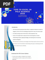P5 Science Revision Notes for Exams | PDF | Science & Mathematics