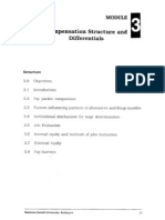 Compensation Structure and Differentials: Modt) Le