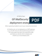 GFI MailSecurity's Deployment Strategies