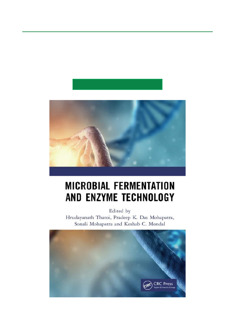 Microbial Fermentation & Enzyme Tech | PDF | Microorganism | Enzyme
