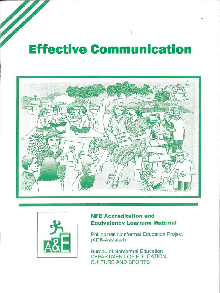 Effective Communication Skills Guide | PDF | Nonverbal Communication ...