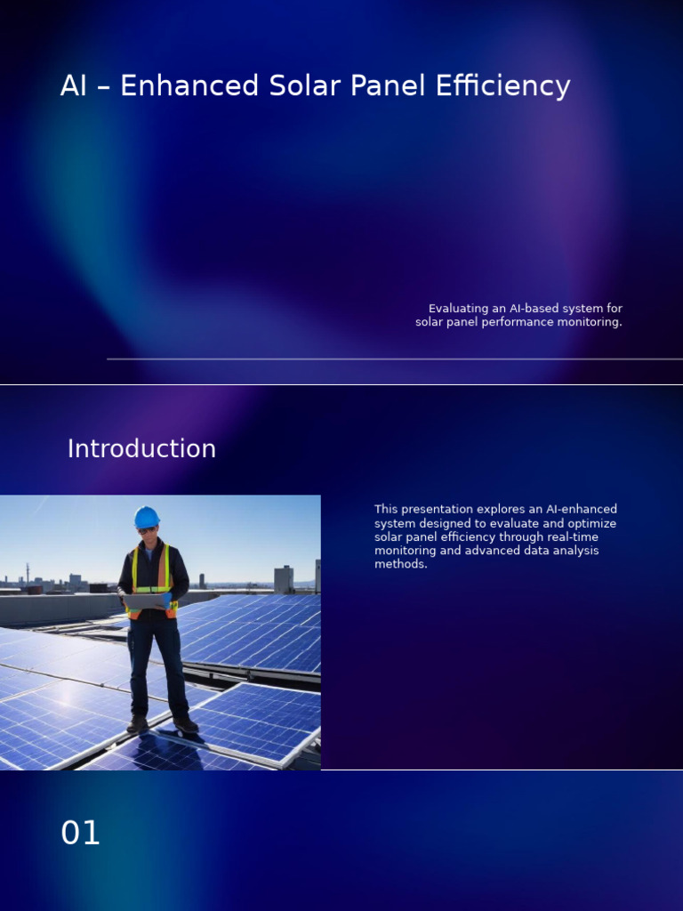 AI - Enhanced Solar Panel Efficiency | PDF | Artificial Intelligence ...