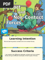 Understanding Contact and Non-Contact Forces | PDF | Force | Gravity