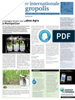 Lettre internationale d'Agropolis numéro 12 - décembre 2011