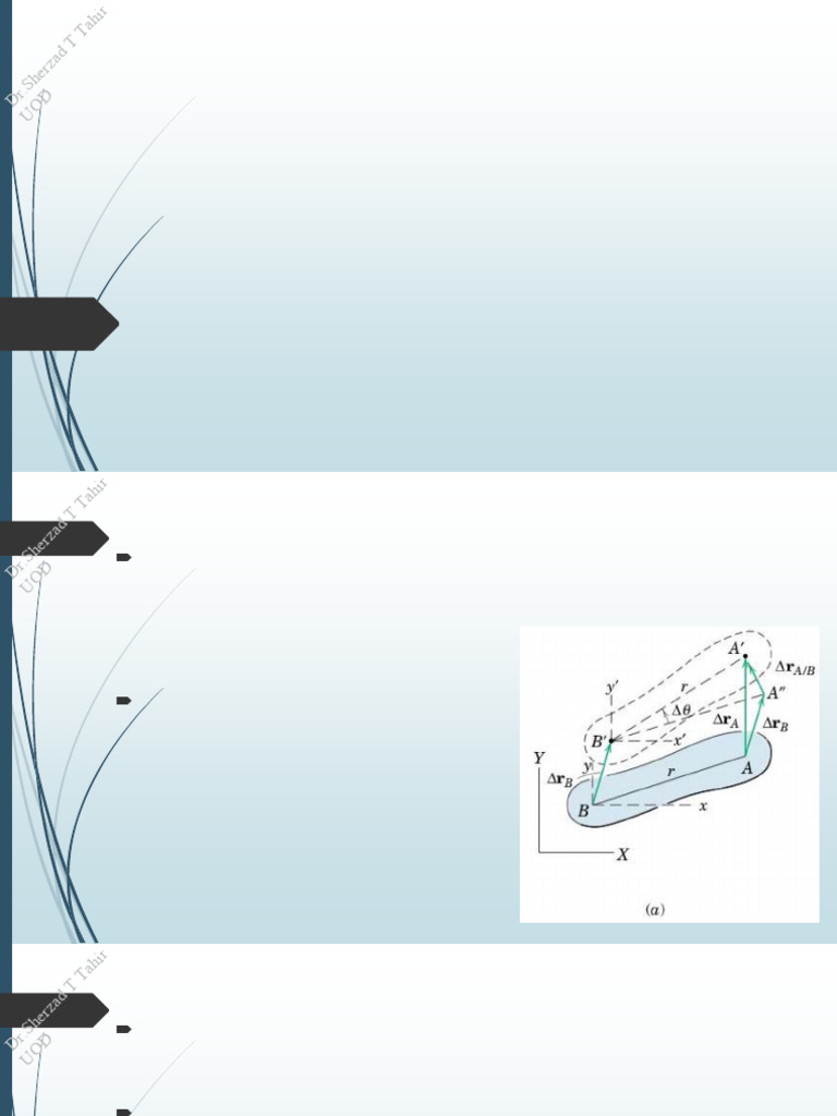 Dynamics of Rigid Body, Part-04 | PDF | Rotation | Velocity