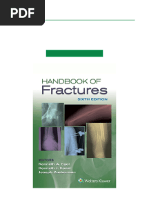 Handbook of Fractures, 6th Edition Complete Volume Download