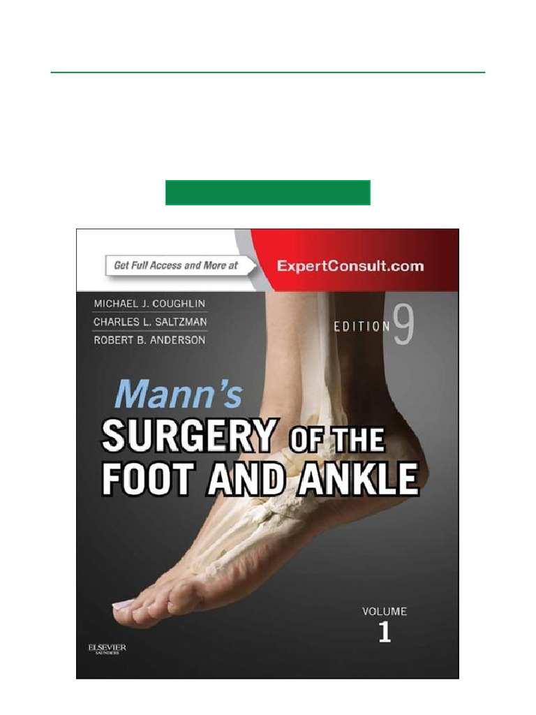 Manns Surgery of the Foot and Ankle - 9th Edition Entire