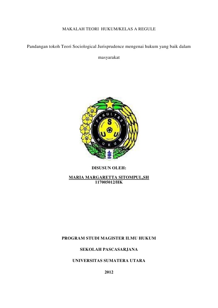 MAKALAH TEORI HUKUM