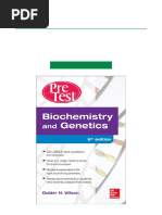 健康・医学 Biochemistry & Genetics PreTest Pretest Biochemistry and Genetics 5th Edition PDF Free Download
