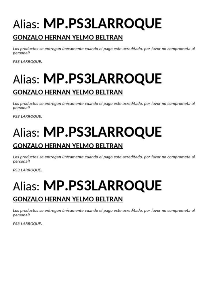Alias | PDF